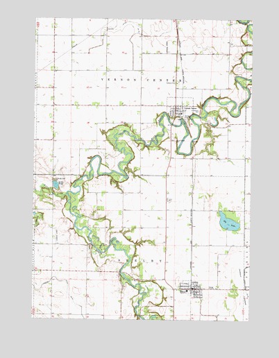 Amboy, MN USGS Topographic Map