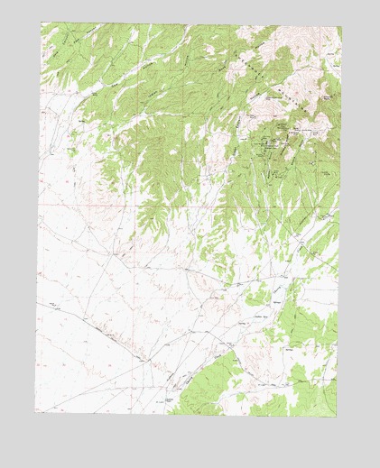 Cherry Creek, UT USGS Topographic Map