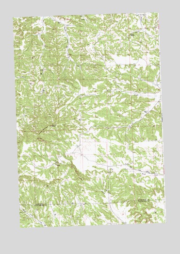 Cherry Spring, MT USGS Topographic Map