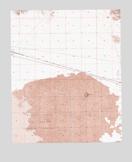 Amboy Crater, CA USGS Topographic Map