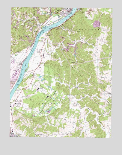 Cheshire, OH USGS Topographic Map