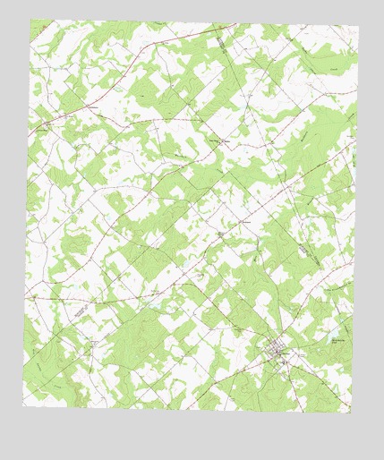 Chester, GA USGS Topographic Map