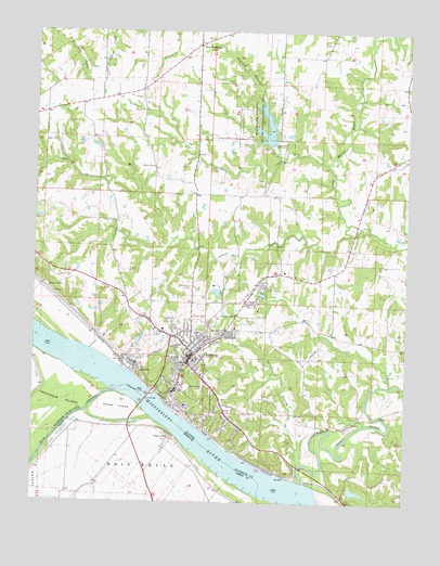 Chester, IL USGS Topographic Map