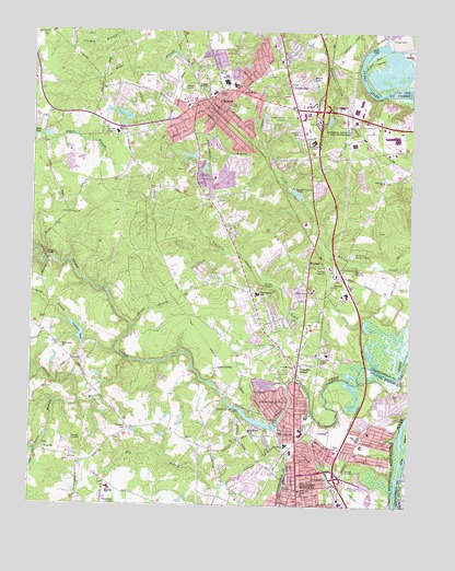 Chester, VA USGS Topographic Map