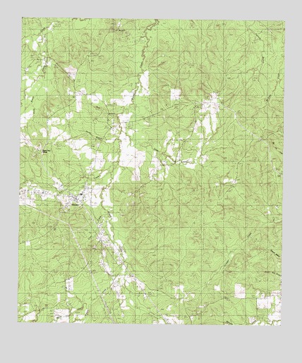 Chester, TX USGS Topographic Map