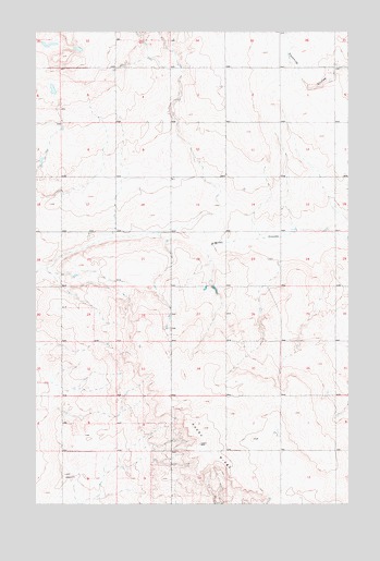 Chester NW, MT USGS Topographic Map