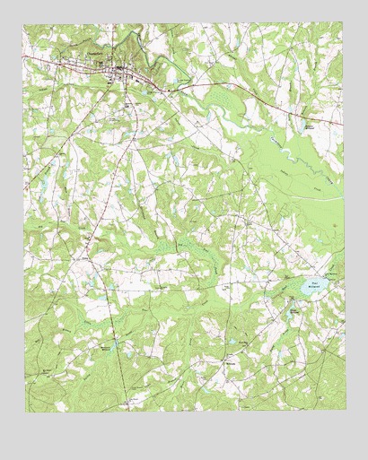 Chesterfield, SC USGS Topographic Map