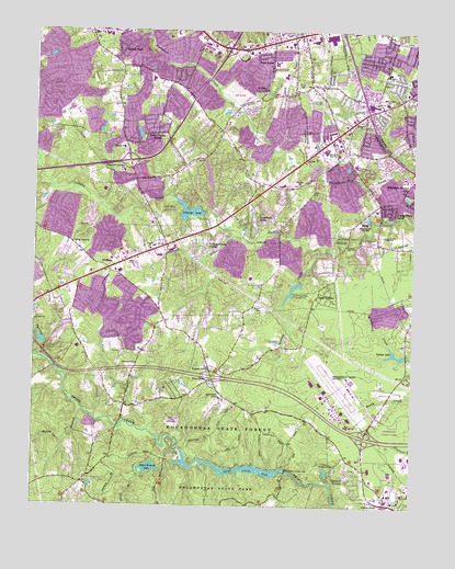 Chesterfield, VA USGS Topographic Map