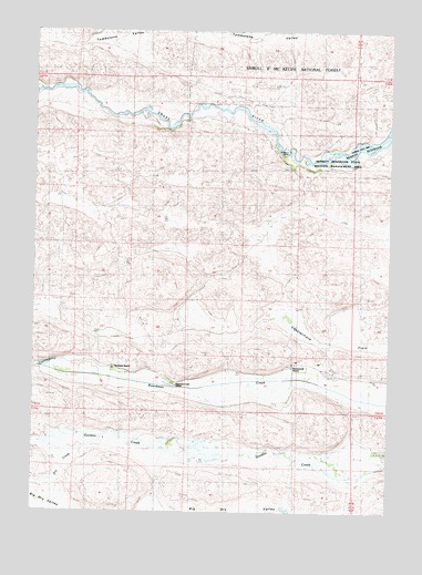 Chesterfield Flats, NE USGS Topographic Map
