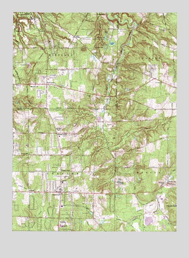 Chesterland, OH USGS Topographic Map