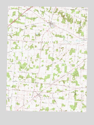 Chesterville, OH USGS Topographic Map