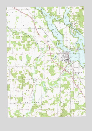 Chetek, WI USGS Topographic Map