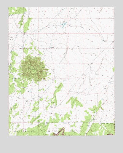 Chevelon Butte, AZ USGS Topographic Map