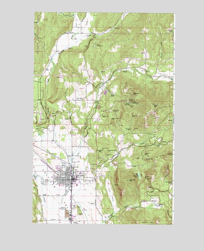 Chewelah, WA USGS Topographic Map