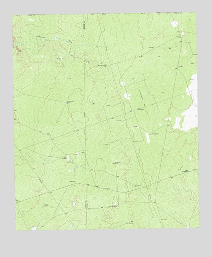 Cheyenne Draw, TX USGS Topographic Map
