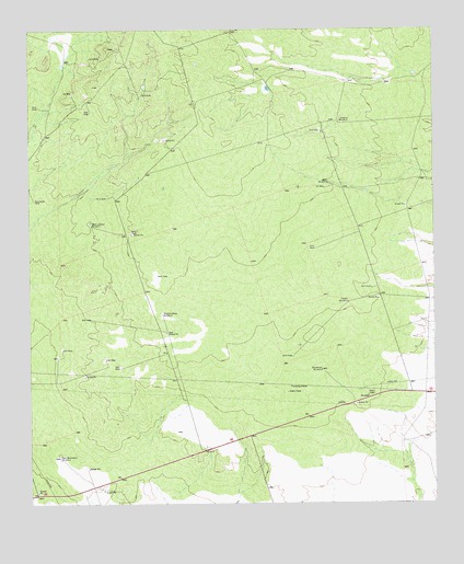 Cheyenne Draw SW, TX USGS Topographic Map