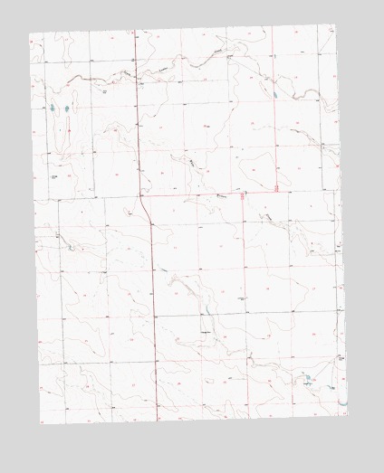 South of Cheyenne Wells, CO USGS Topographic Map
