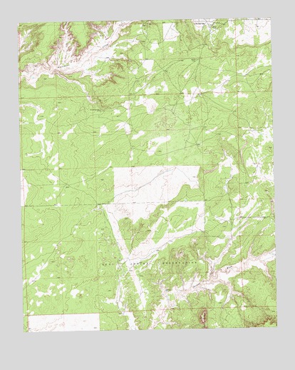 Chi Chil Tah, NM USGS Topographic Map