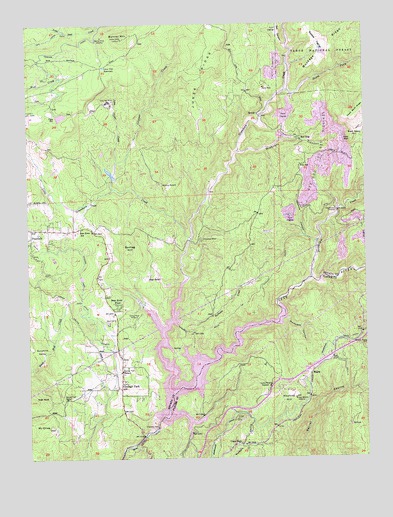 Chicago Park, CA USGS Topographic Map