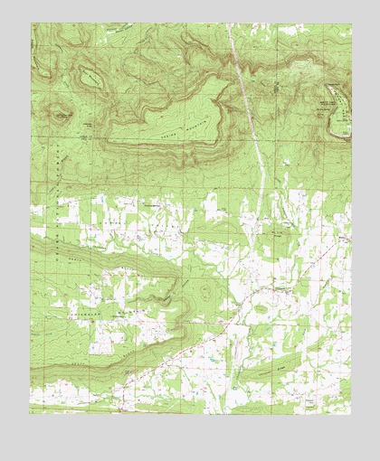 Chickalah Mountain East, AR USGS Topographic Map