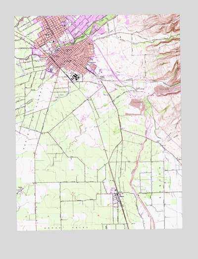 Chico, CA USGS Topographic Map