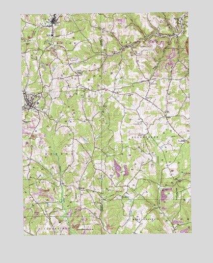 Chicora, PA USGS Topographic Map