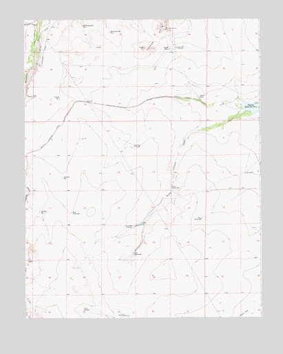 Chicos Well, CO USGS Topographic Map
