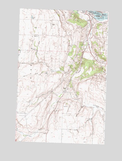 Chief Joseph Dam, WA USGS Topographic Map