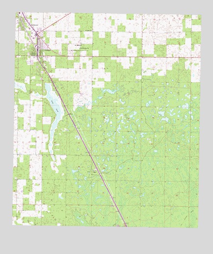 Chiefland, FL USGS Topographic Map