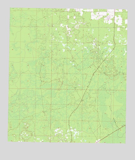 Chiefland SW, FL USGS Topographic Map