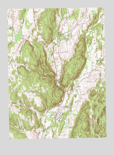 Amenia, NY USGS Topographic Map