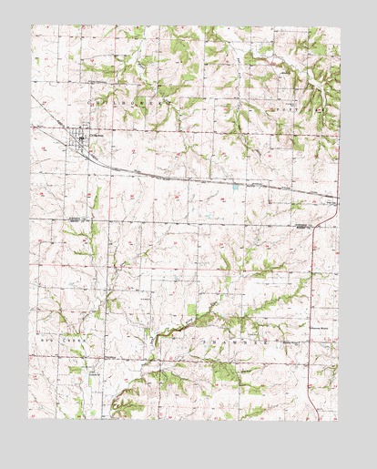 Chilhowee, MO USGS Topographic Map