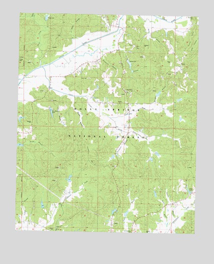 Chilli Creek, MS USGS Topographic Map