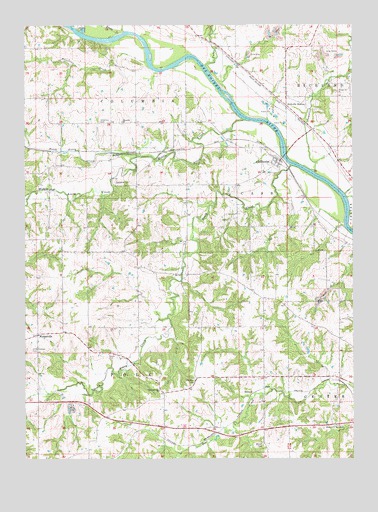 Chillicothe, IA USGS Topographic Map