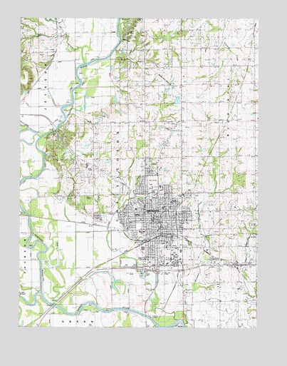 Chillicothe, MO USGS Topographic Map