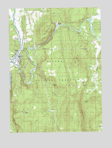 Chiloquin, OR USGS Topographic Map