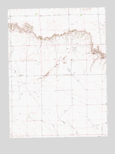 Chimney Canyons, CO USGS Topographic Map