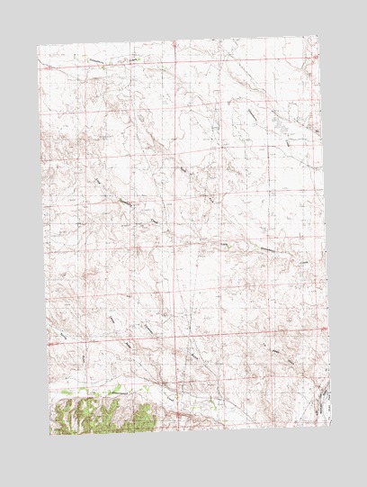 Chimney Gulch, WY USGS Topographic Map