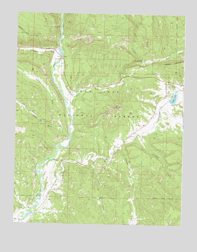 Chimney Rock, CO USGS Topographic Map