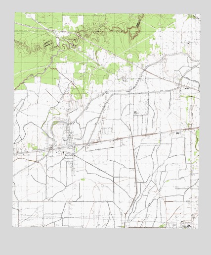 China, TX USGS Topographic Map