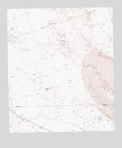 China Ranch, TX USGS Topographic Map