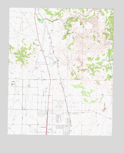 Chino Valley North, AZ Topographic Map - TopoQuest