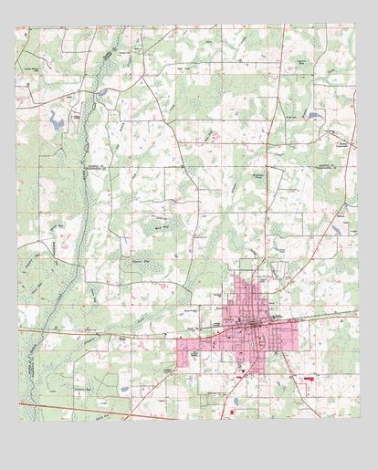 Chipley, FL USGS Topographic Map