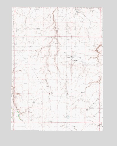 Chipmunk Basin, OR USGS Topographic Map
