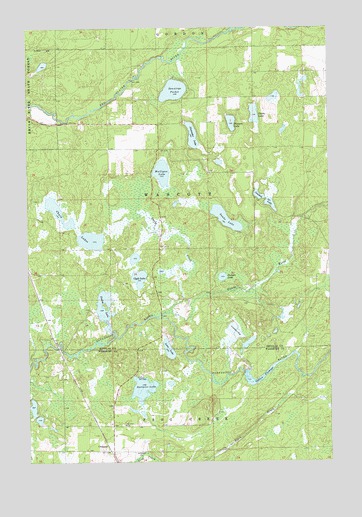 Chittamo, WI USGS Topographic Map