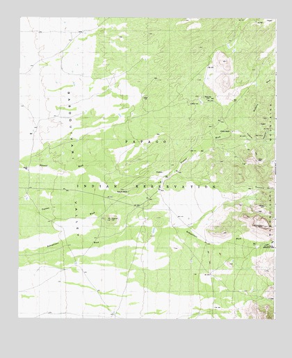 Chiuli Shaik, AZ USGS Topographic Map