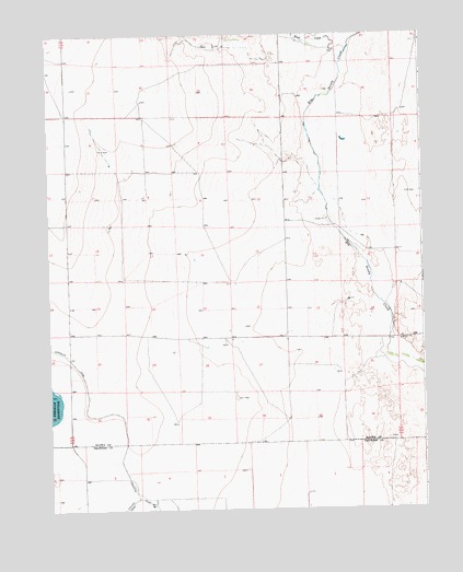 Chivington SE, CO USGS Topographic Map