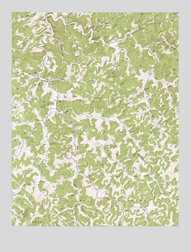 Chloe, WV USGS Topographic Map