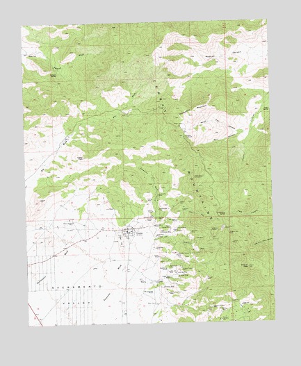Chloride, AZ USGS Topographic Map