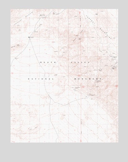 Chloride City, CA USGS Topographic Map